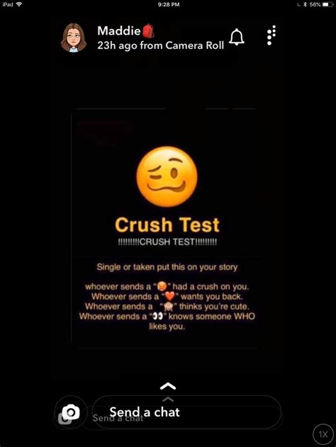 dating week snapchat screenshot